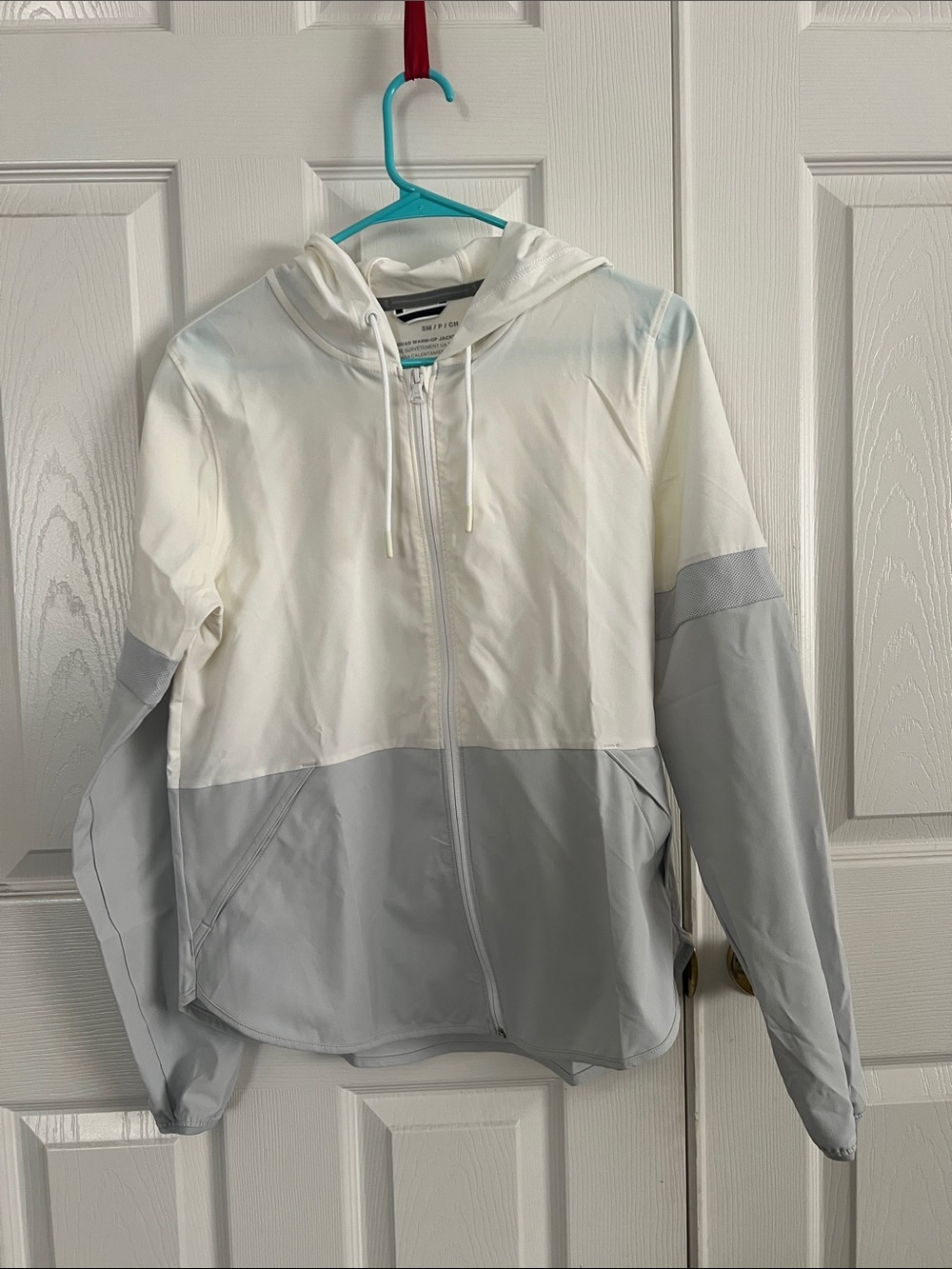 Under Armour Two-Tone Warm-Up Jacket - White & Gray